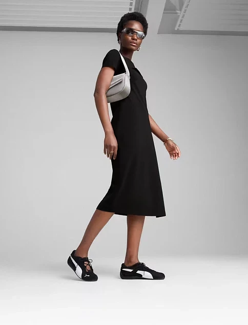 Жіночі кросівки PUMA Speedcat Go Wns замшеві чорні - фото 2 - Miraton