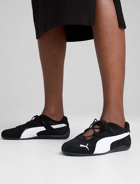 Жіночі кросівки PUMA Speedcat Go Wns замшеві чорні - фото 3 - Miraton
