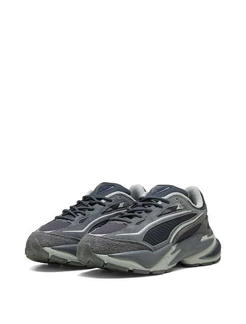 Мужские кроссовки PUMA RS Surge Hairy Suede замшевые серые - фото 3 - Miraton