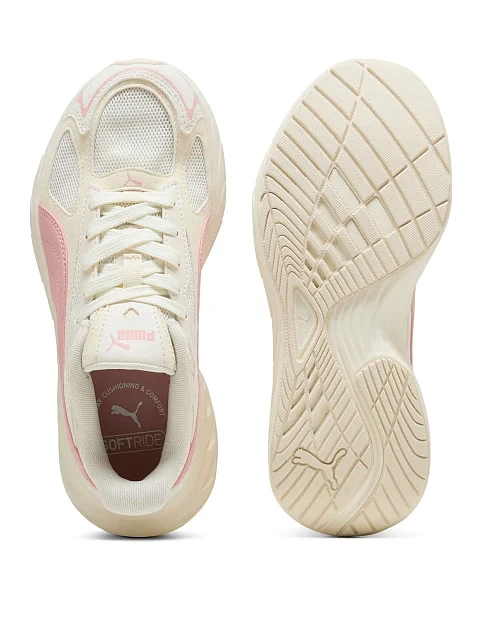 Женские кроссовки PUMA Hypnotic LS 2 замшевые молочного цвета - фото 2 - Miraton