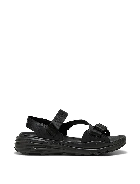 Жіночі сандалі PUMA Hypnotic Sandal LT текстильні чорні - фото 1 - Miraton