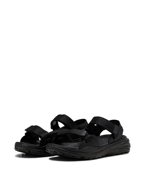 Жіночі сандалі PUMA Hypnotic Sandal LT текстильні чорні - фото 2 - Miraton