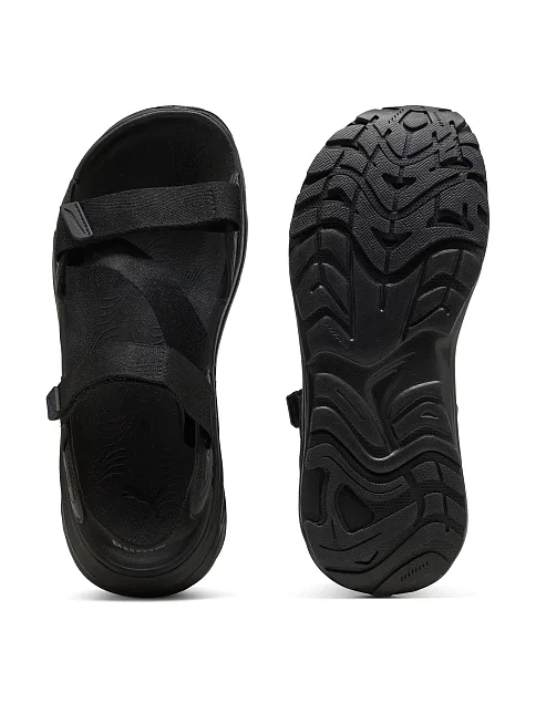 Жіночі сандалі PUMA Hypnotic Sandal LT текстильні чорні - фото 4 - Miraton