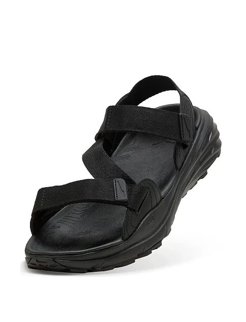 Жіночі сандалі PUMA Hypnotic Sandal LT текстильні чорні - фото 5 - Miraton