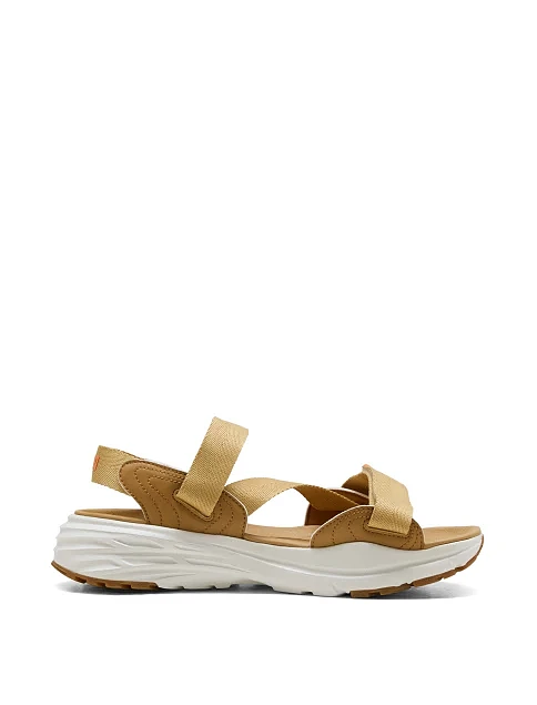 Жіночі сандалі PUMA Hypnotic Sandal LT текстильні бежеві - фото 1 - Miraton