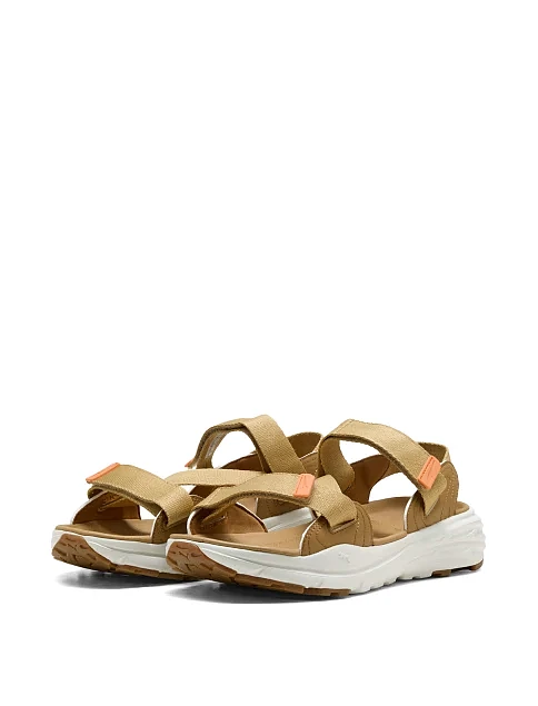 Жіночі сандалі PUMA Hypnotic Sandal LT текстильні бежеві - фото 3 - Miraton