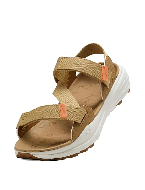 Жіночі сандалі PUMA Hypnotic Sandal LT текстильні бежеві - фото 6 - Miraton