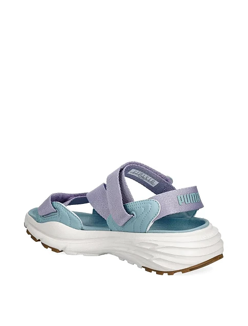 Жіночі сандалі PUMA Hypnotic Sandal LT текстильні блакитні - фото 3 - Miraton