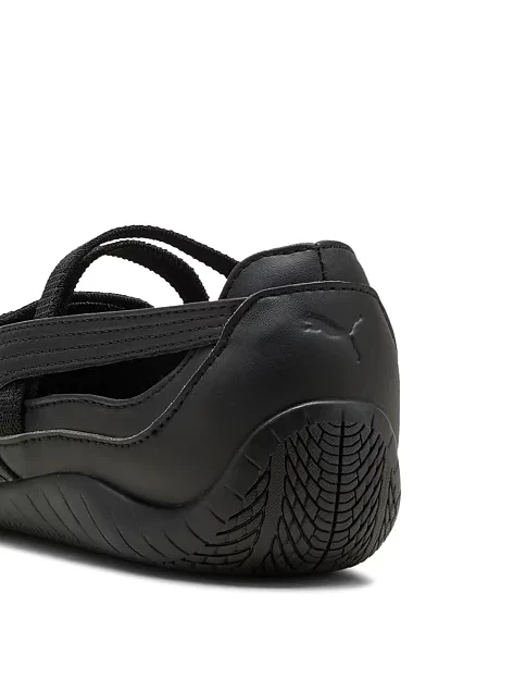 Жіночі балетки PUMA Speedcat Ballet Lthr Wns шкіряні чорні - фото 3 - Miraton
