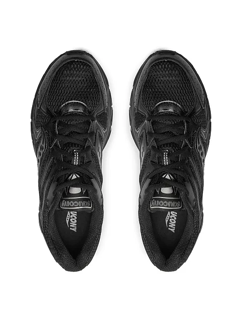 Мужские кроссовки Saucony RIDE MILLENNIUM из экокожи черные - фото 4 - Miraton