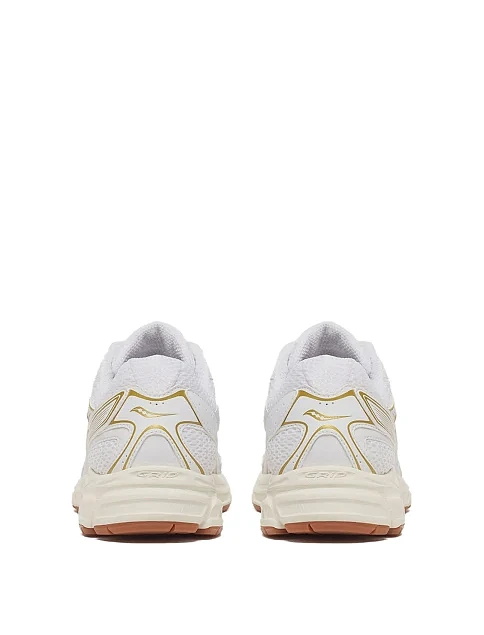 Жіночі кросівки Saucony RIDE MILLENNIUM з екошкіри молочного кольору - фото 5 - Miraton