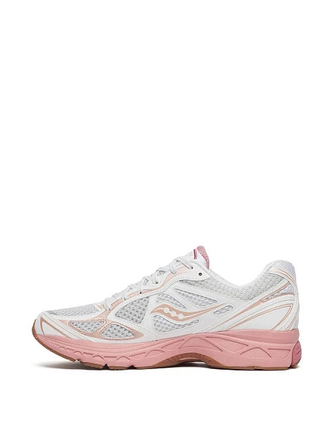 Жіночі кросівки Saucony GUIDE 7 з екошкіри білі - фото 2 - Miraton