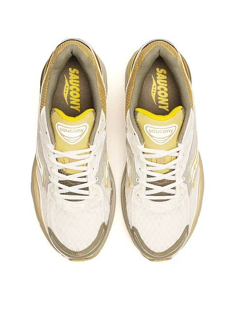 Чоловічі кросівки Saucony PROGRID OMNI 9 шкіряні сірі - фото 5 - Miraton