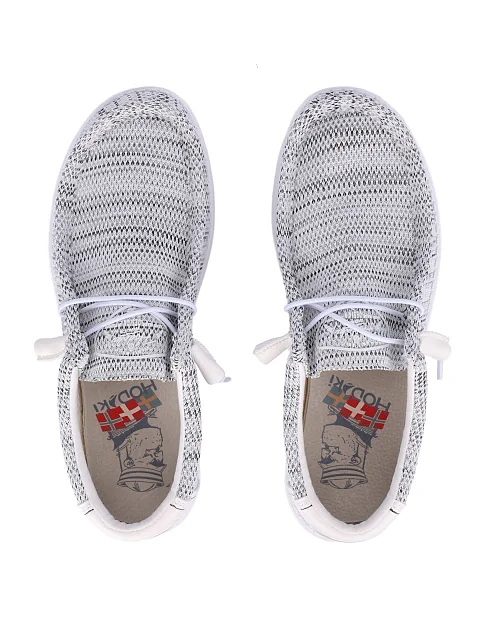 Чоловічі туфлі Hodaki CAPTAIN TIGHT текстильні сірі - фото 2 - Miraton