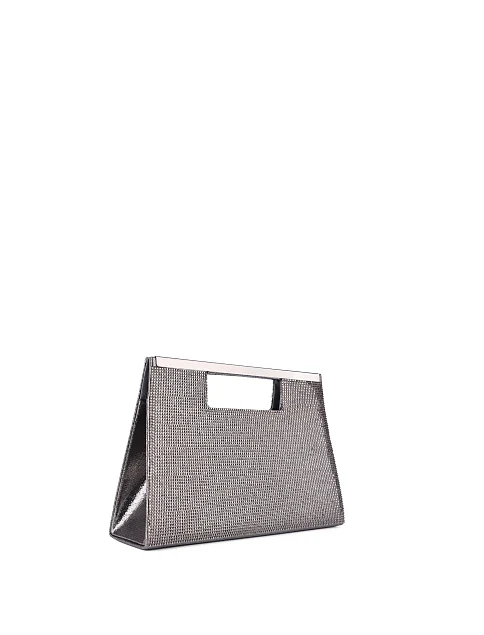Жіноча сумка крос-боді з чорним камінням - фото 2 - Miraton