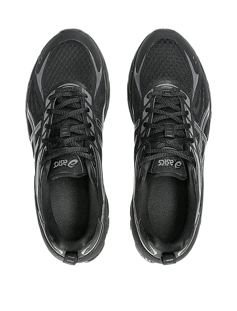 Чоловічі кросівки Asics GEL-QUANTUM 180 VIII чорні з екошкіри - фото 4 - Miraton