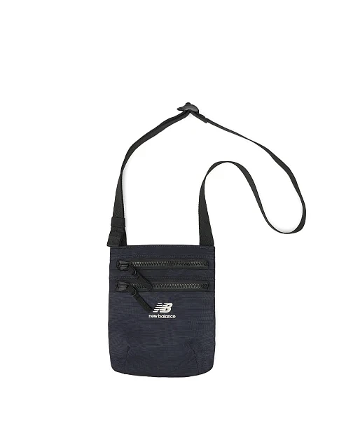 Сумка через плече New Balance Urban Sling Bag текстильна синя - фото 1 - Miraton