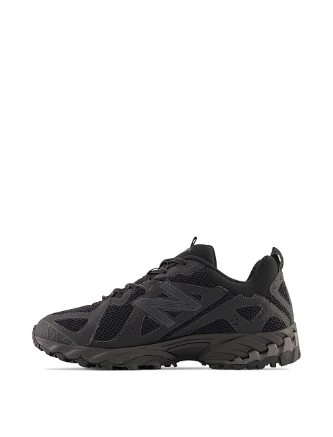 Чоловічі кросівки New Balance ML610TBB чорні шкіряні - фото 5 - Miraton