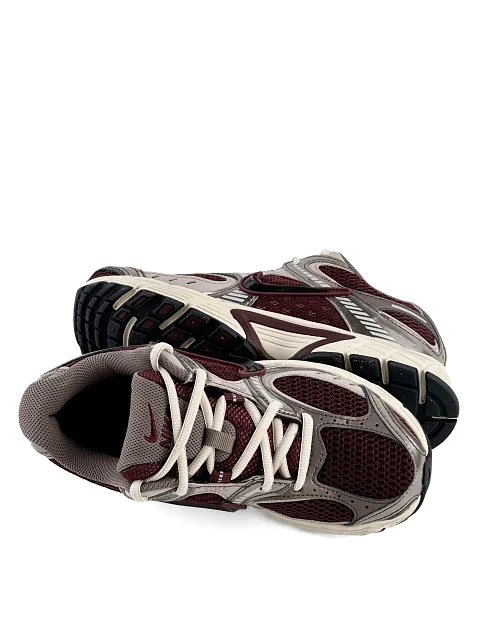 Кросівки жіночі Nike V5 RNR бордові текстильні - фото 2 - Miraton