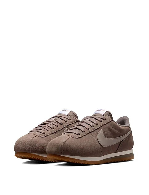 Жіночі кросівки Nike CORTEZ SUEDE сірі замшеві - фото 3 - Miraton