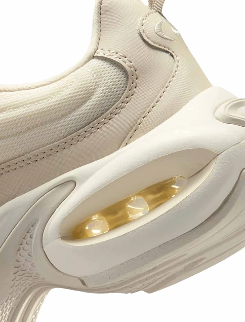 Женские кроссовки Nike AIR MAX PORTAL LE бежевые текстильные - фото 7 - Miraton
