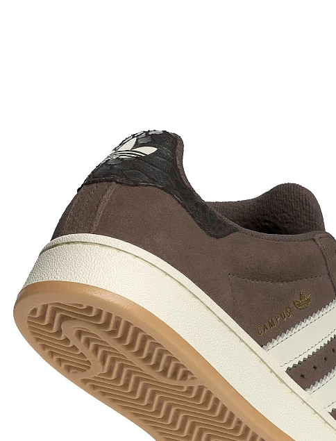 Жіночі кеди Adidas CAMPUS 00s W коричневі шкіряні - фото 10 - Miraton