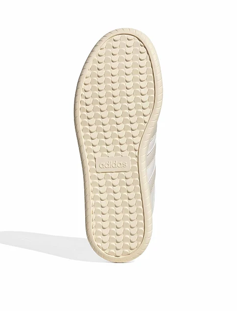 Женские кеды Adidas BARREDA молочные кожаные - фото 3 - Miraton