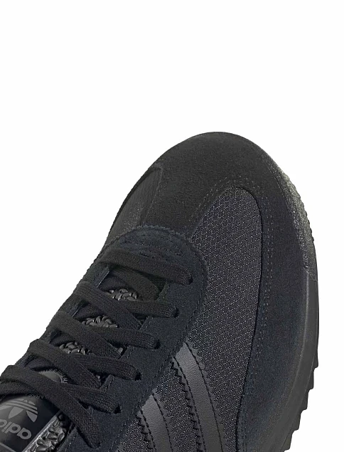 Мужские кроссовки Adidas SL 72 RS черные кожаные - фото 7 - Miraton