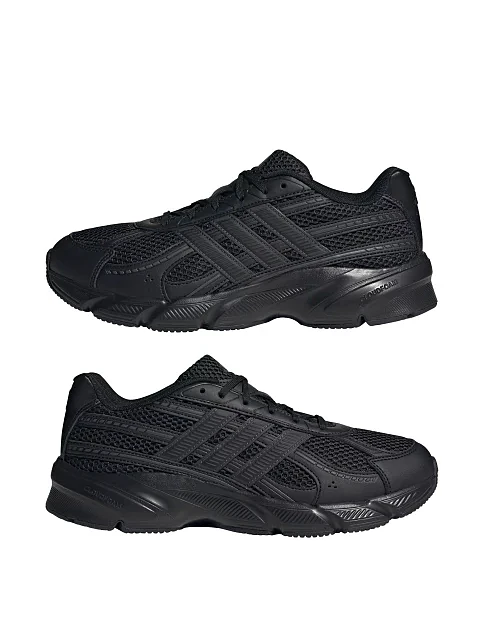 Чоловічі кросівки Adidas TECHNOCHAOS 2000 чорні з екошкіри - фото 5 - Miraton