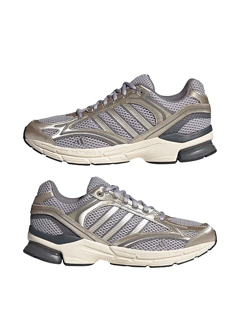 Жіночі кросівки Adidas SPIRITAIN 2000 сірі з екошкіри - фото 5 - Miraton