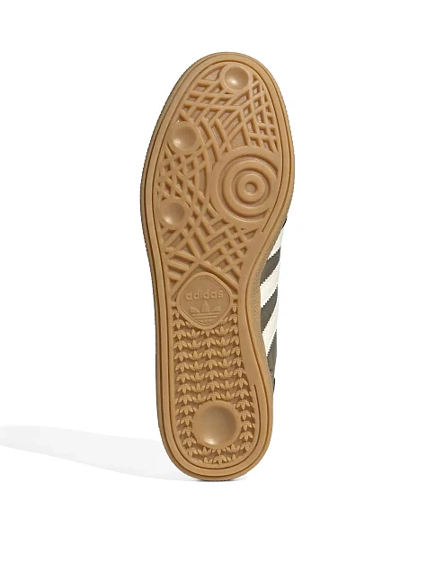 Мужские кеды Adidas HANDBALL SPEZIAL коричневые кожаные - фото 7 - Miraton