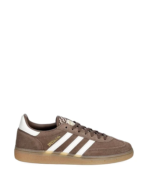 Женские кеды Adidas HANDBALL SPEZIAL W бежевые кожаные - фото 1 - Miraton