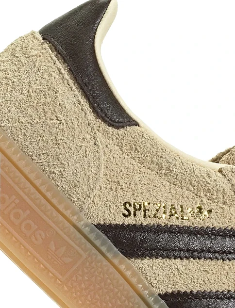 Жіночі кеди Adidas HANDBALL SPEZIAL W бежеві шкіряні - фото 7 - Miraton