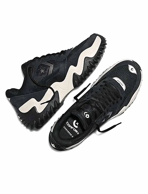 Жіночі кросівки Converse Converse Wave Motion Trainer чорні замшеві - фото 5 - Miraton