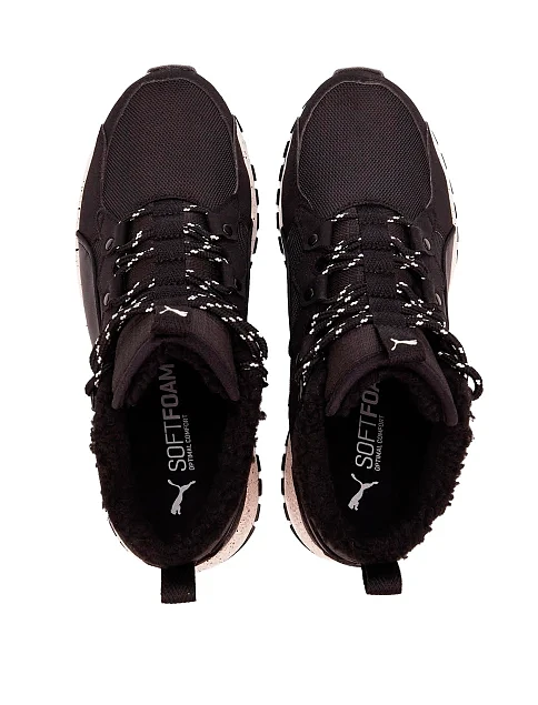 Чоловічі кросівки Asics GEL-QUANTUM 180 VIII чорні з екошкіри - фото 2 - Miraton