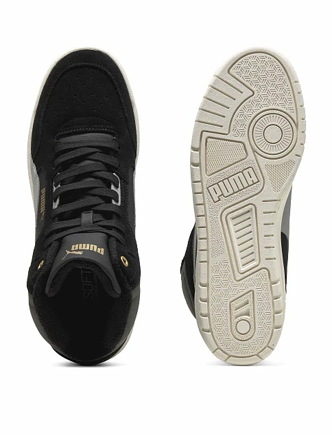 Чоловічі черевики PUMA Shuffle Downtown Mid WTR чорні синтетичні - фото 4 - Miraton