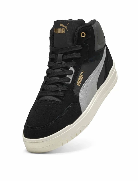 Чоловічі черевики PUMA Shuffle Downtown Mid WTR чорні синтетичні - фото 6 - Miraton