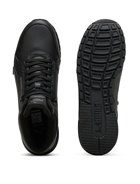Чоловічі черевики PUMA ST Runner v4 Mid чорні синтетичні - фото 2 - Miraton