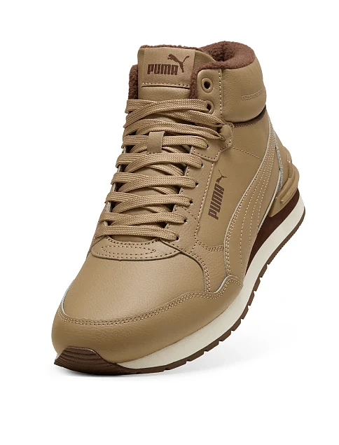 Чоловічі черевики PUMA ST Runner v4 Mid бежеві синтетичні - фото 5 - Miraton