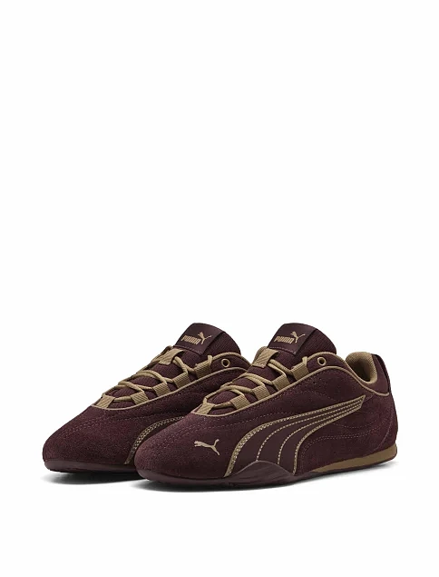Кросівки жіночі PUMA CATCH SOLEIL SD коричневі шкіряні - фото 2 - Miraton