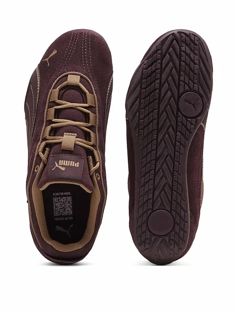 Кросівки жіночі PUMA CATCH SOLEIL SD коричневі шкіряні - фото 4 - Miraton
