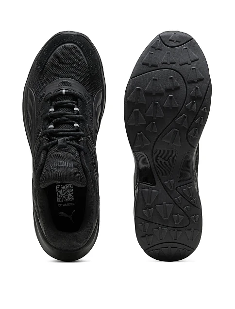 Мужские кроссовки PUMA INSPHERE черные текстильные - фото 2 - Miraton