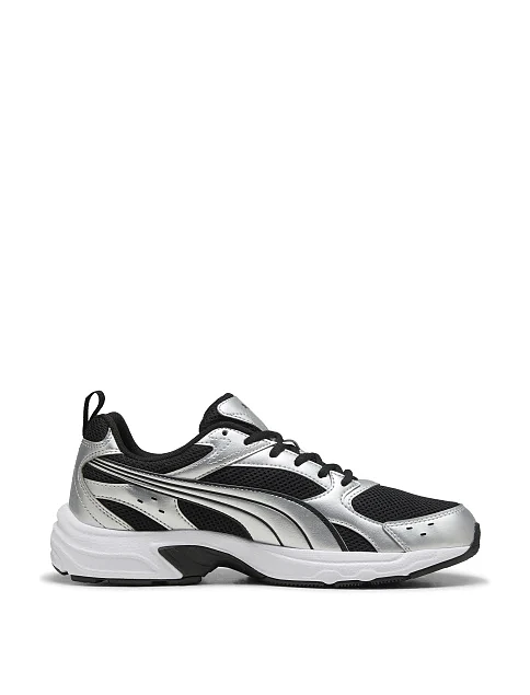 Жіночі кросівки PUMA Milenio Tech LT срібні текстильні - фото 1 - Miraton