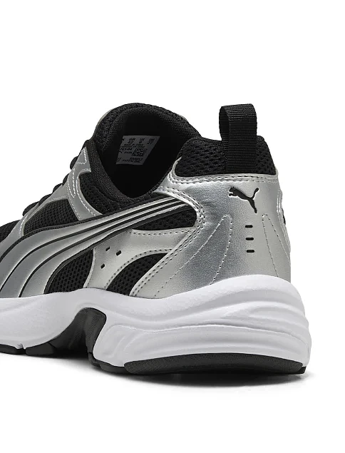 Жіночі кросівки PUMA Milenio Tech LT срібні текстильні - фото 4 - Miraton