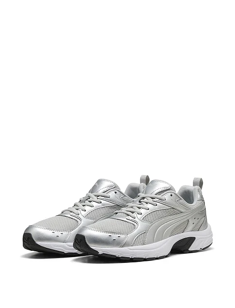 Жіночі кросівки PUMA Milenio Tech LT срібні текстильні - фото 3 - Miraton