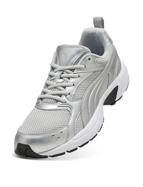 Жіночі кросівки PUMA Milenio Tech LT срібні текстильні - фото 5 - Miraton
