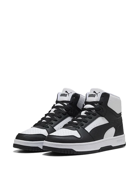 Жіночі черевики PUMA Rebound Slam Mid чорні синтетичні - фото 3 - Miraton