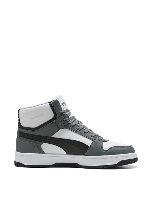 Унісекс черевики PUMA Rebound Slam Mid сірі синтетичні - фото 1 - Miraton