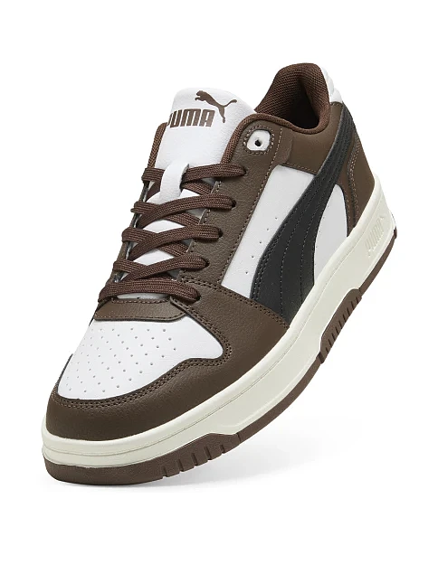 Женские кеды PUMA Rebound Slam Lo коричневые синтетические - фото 4 - Miraton