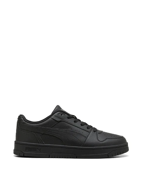 Унисекс кеды PUMA Rebound Slam Lo черные синтетические - фото 1 - Miraton